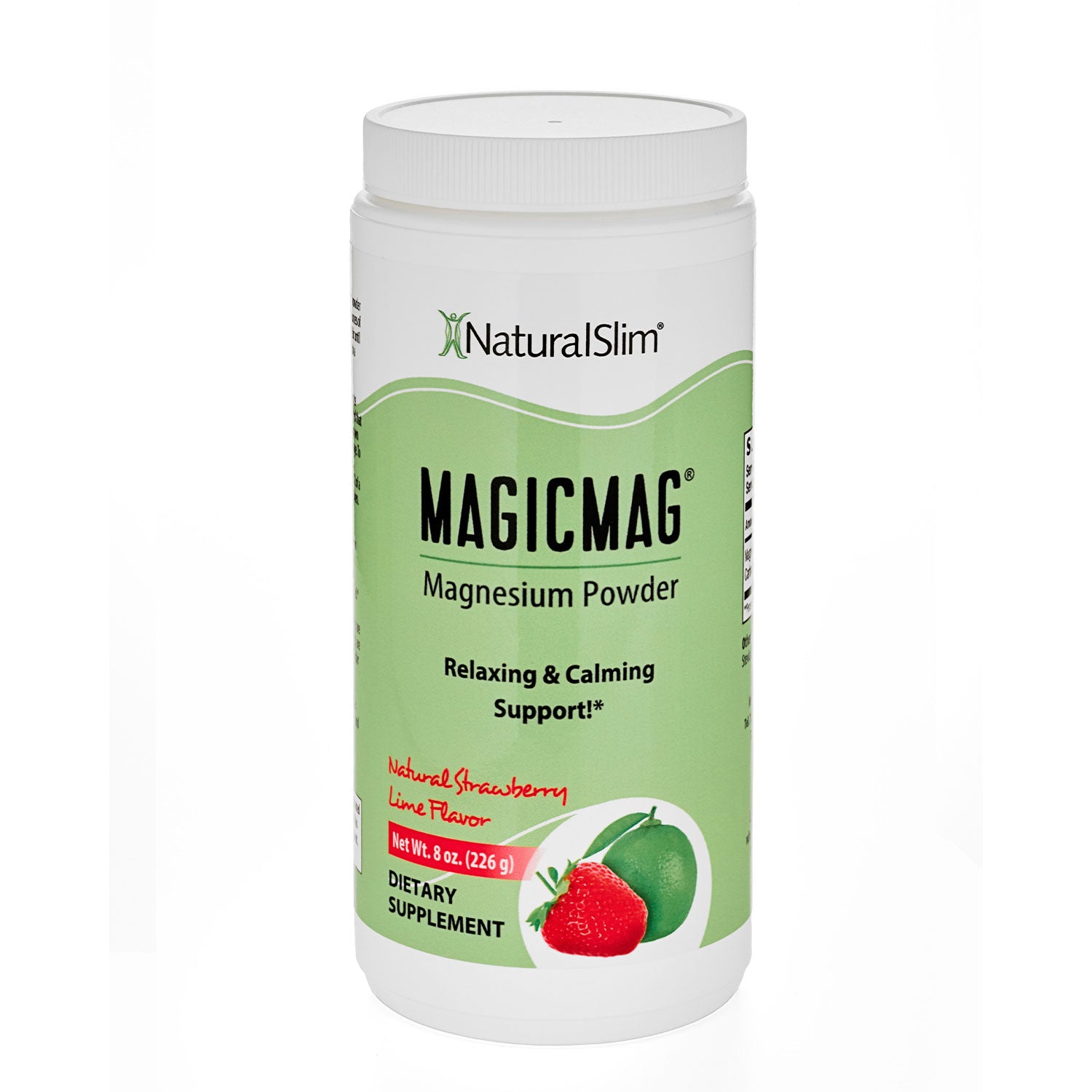 MAGICMAG® Fresa-Lima | Suplemento de Magnesio | Apoyo Relajante y Calmante