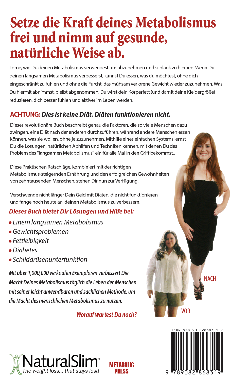 BUCH Die Macht deines Metabolismus - DEUTSCH