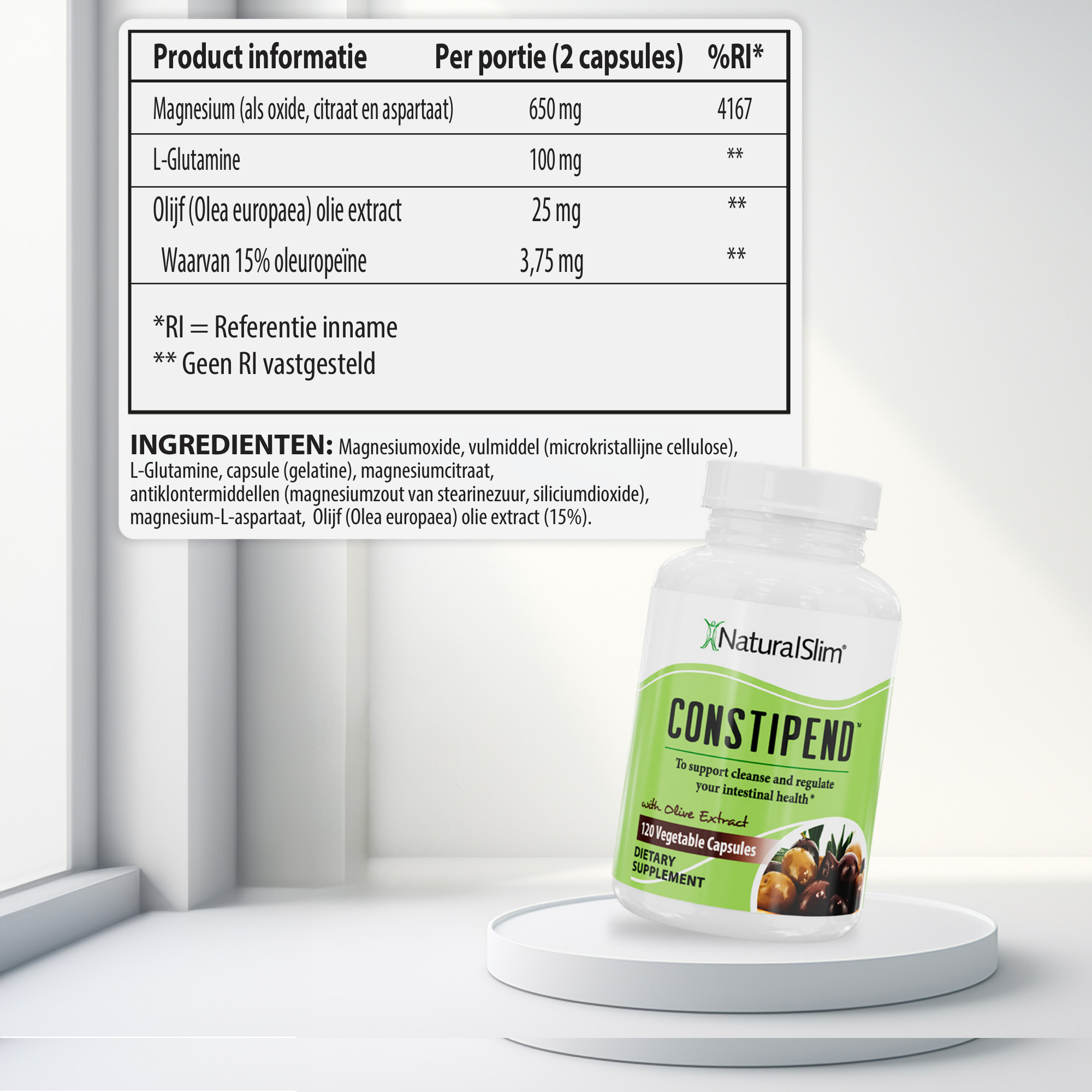 Constipend voedingswaarde-informatie [facts:nl]