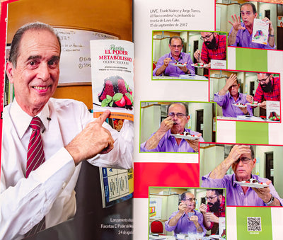 Recetas El Poder del Metabolismo por Frank Suárez - Spanish version - book cover