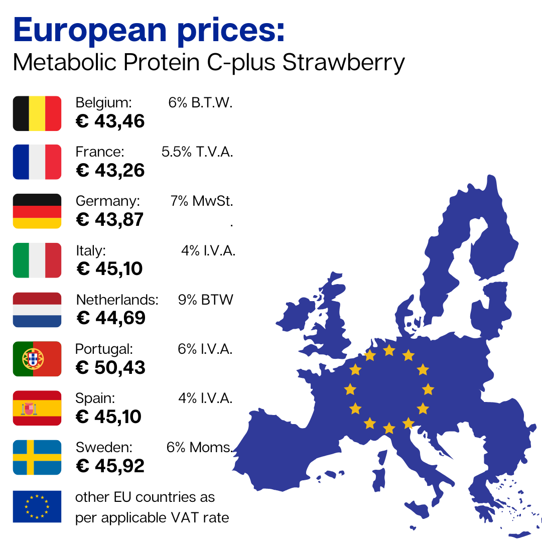 METABOLIC PROTEIN® C-PLUS STRAWBERRY