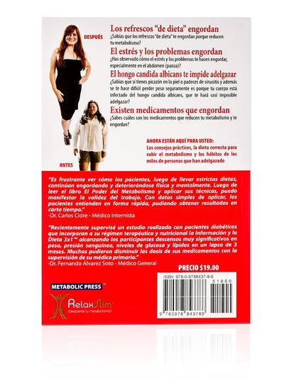 LIBRO El poder del Metabolismo - ESPAÑOL - additional product view